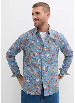 Businesskjorte i 100% bomull, Slim Fit, bonprix