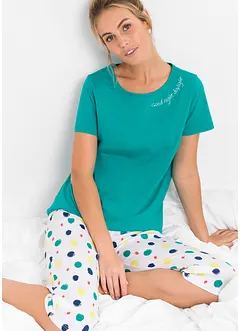 Pyjamas i 100% bomull, bonprix