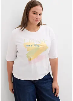 T-skjorte i 100% økologisk bomull, bonprix