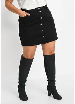 Denimskjørt med stretch, bonprix