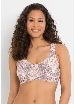 BH uten bøyle med økologisk bomull (3-pack), bonprix