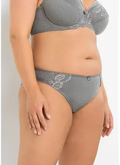 Truse med delikate blonder (2-pack), bonprix