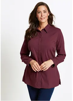 Lang stretchbluse, bonprix