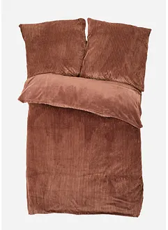 Cashmere Touch-sengesett i kordfløyelslook, bonprix