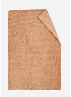 Cashmere Touch-pledd i kordfløyel-aktig materiale, bonprix