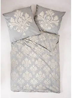 Sengesett i percale med ornamentmønster, bonprix