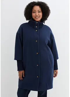 Kort kåpe i ullstil, bonprix