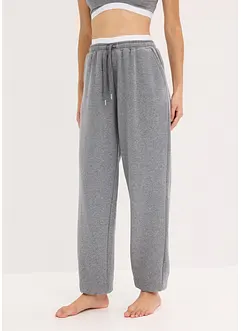 Loungewear-joggebukse med stikklommer, bonprix