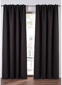 Mørkleggingsgardin i lett strukturert materiale (1-pack), bonprix
