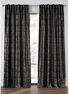 Jacquard-gardin med grafisk mønster (1-pack), bonprix