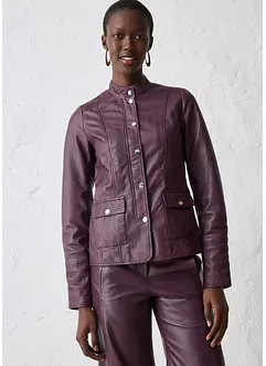 Skinnjakke i lammenappa, bonprix