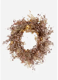 LED-krans til dør/vegg, bonprix