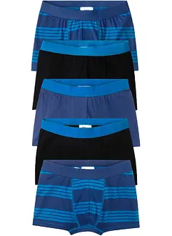 Boksershorts med myk bomull (5-pack), bonprix