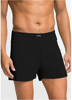 Ledig boxershorts i jersey med myk bomull (4-pack), bonprix