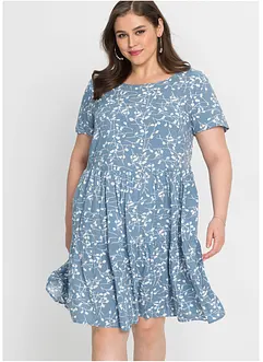 Minikjole i lett viskose, bonprix