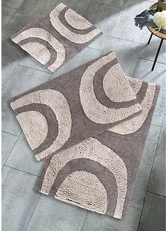 Badematte med halvsirkel-mønster, bonprix