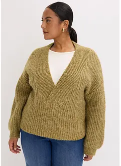 Grovstrikket genser, bonprix