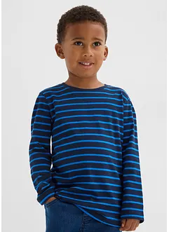 Langermet topp i ren økologisk bomull (3-pack), bonprix