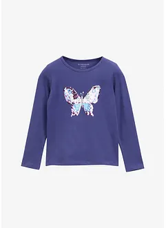 Tom Tailor langermet T-skjorte i ren bomull, Tom Tailor