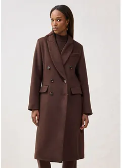 Blazerkåpe i myk ullmiks, bonprix