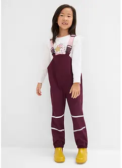 Varmende softshell-regnbukse, vannavvisende, bonprix