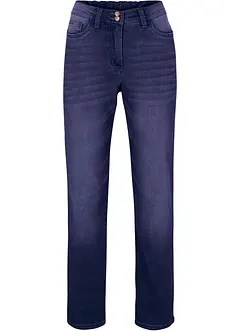 Varmende, Straight-jeans Mid Waist med komfortlinning, bonprix
