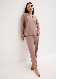 Loungewear-kosedress i myk bomull, oversized, bonprix