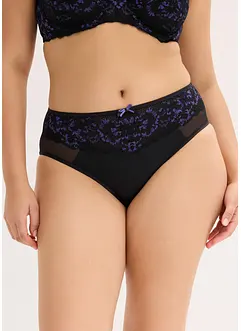 Maxitruse med delikat blonde, bonprix