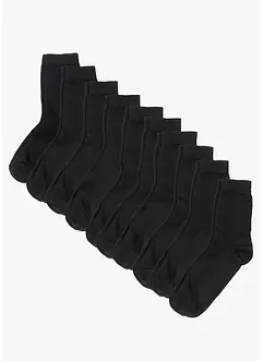 Sokker med økologisk bomull (10-pack), bonprix