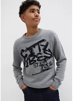 Genser i 100% bomull, bonprix