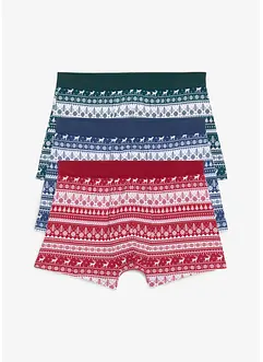 Boxershorts med bomull i ettersittende modell (3-pack), bonprix