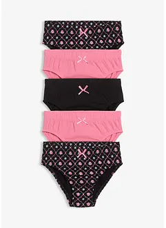 Truse med myk, økologisk bomull (5-pack), bonprix