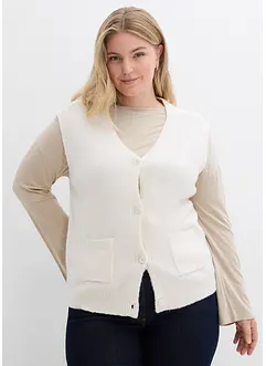 Strikket vest, bonprix