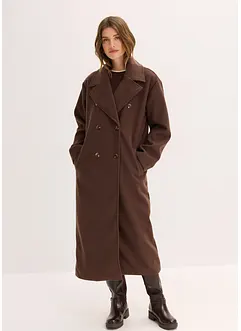 Oversized kåpe i ullstil, bonprix