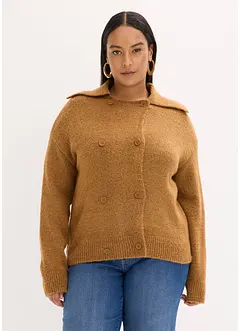 Grovstrikket cardigan, bonprix