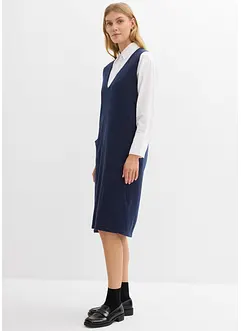 Strikket kjole i 100% bomull, bonprix