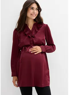 Mammabluse i myk sateng, bonprix