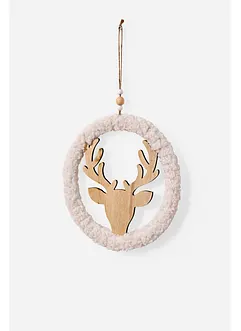 Krans med elgehode for oppheng, bonprix