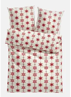 Sengesett med snøfnugg, bonprix