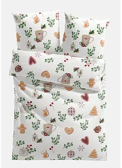 Sengesett med julebakst-motiv, bonprix