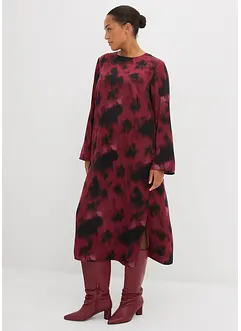 Midikjole i sateng, bonprix