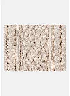 Dørmatte med strikketrykk, bonprix