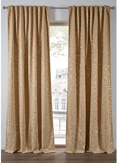 Mørkleggingsgardin med glans, fås også i ekstra lang (1-pack), bonprix