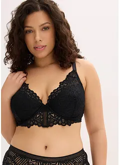 Vattert BH i eksklusivt blondemateriale, bonprix