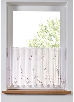 Gardinkappe med broderi, bonprix