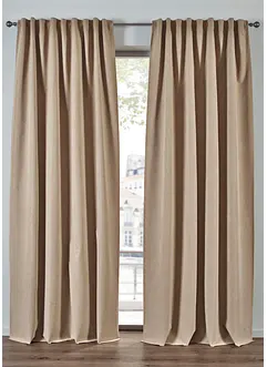 Mørkleggingsgardin med belegg, fås også i ekstra lang (1-pack), bonprix