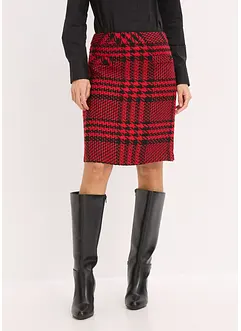 Skjørt i mykt bouclégarn, bonprix