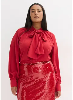 Bluse med sløyfe, bonprix