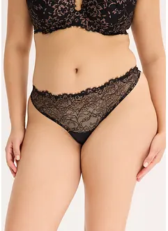 Stringtruse med glittergarn, bonprix