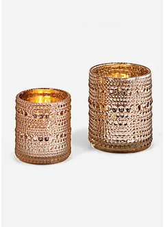 Telysholdere (2-delt sett), bonprix